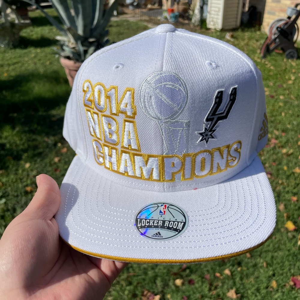 *SOLD* Spurs adidas 2014 Championship hat